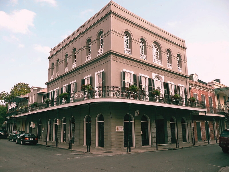 The Lalaurie Mansion, a building with second-floor balconies, stands in the French Quarter, linked to the infamous Madame LaLaurie, is one of the most haunted places in Louisiana.